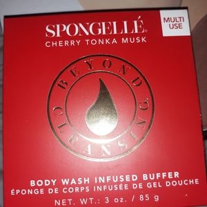 Body wash infused buffer